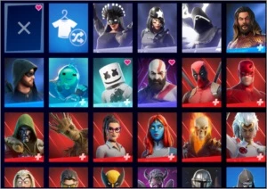 CONTA SEASON 2 CAPT 1 IKONIC,CAVALEIRO,KRATOS E MT MAIS!!! - Fortnite