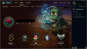 CONTA PRATA IV S7 (ÓTIMA SMURF) - League of Legends LOL