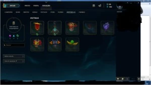 Conta league of legends lvl 65 LOL