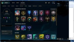 Conta league of legends lvl 65 LOL