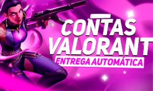 Pack Valorant Com 3 Mil e 500+ Contas Com Login e Senha