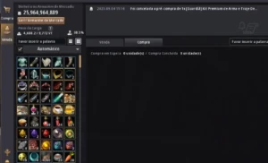 Conta com 800 GS Oportunidade. - Black Desert