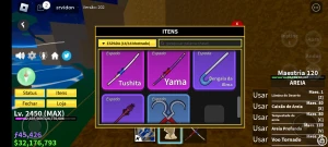 Mink V3 | Cdk | Godhuman | Foice Sagrada | 2 Hakis Len. - Roblox