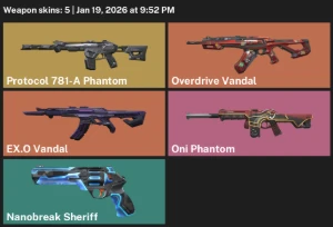 Conta De Valorant [2 Vandal E 2 Phantom] - Fa/Br