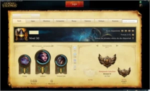 CONTA DE LOL BRONZE IV+36 CAMPEÕES+4 SKINS - League of Legends