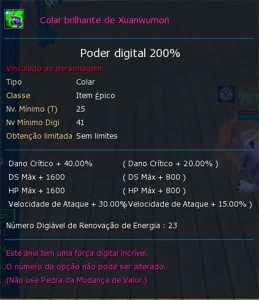 Conta LADMO Omegamon - Digimon Masters Online