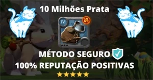 Albion Prata Barata Rápida e Segura 💙 [10M = R$37,50] - Albion Online