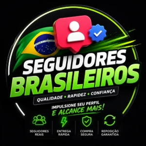Seguidores Brasileiros Instagram - Redes Sociais