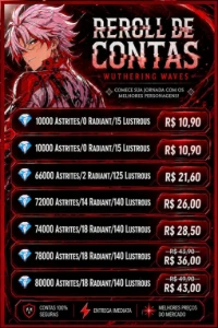 💫 Wuthering Waves > Contas Rerrol Mais De 74.000 Astrites