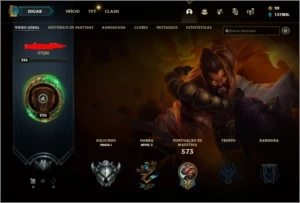 708 skins, todos os champs 130k EA - League of Legends LOL