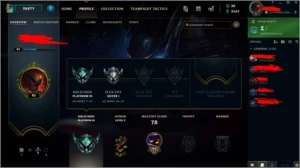Conta de League of Legends Platina 3 LOL