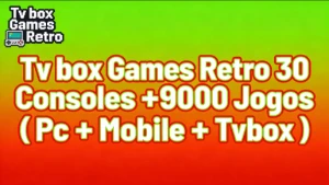 Games Retro 30 Consoles +9000 Jogos ( Pc + Mobile + Tvbox )