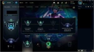 CONTA PLATINA 1 75 pdl - League of Legends LOL