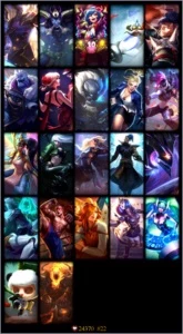 CONTA PLATINA 1 75 pdl - League of Legends LOL