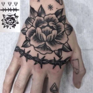 Tatuagem Temporária Realista - Produtos Físicos