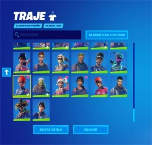 Conta Fortnite - SEASON 2 - 174 SKINS - 110 PICARETAS!