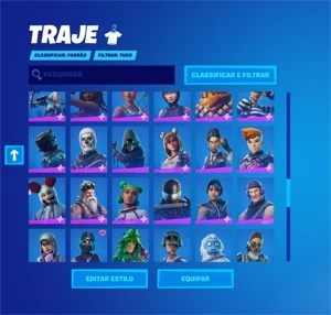 Conta Fortnite - SEASON 2 - 174 SKINS - 110 PICARETAS!