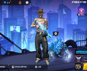 Conta rara Free-fire