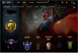 Conta Diamante III (Ex challenger) - League of Legends LOL