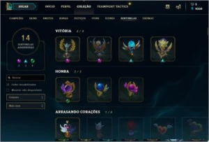 Conta Diamante III (Ex challenger) - League of Legends LOL