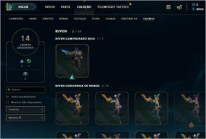 Conta Diamante III (Ex challenger) - League of Legends LOL