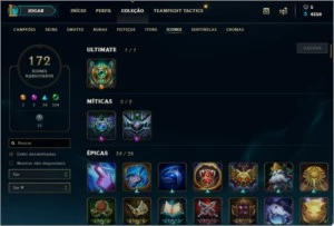 Conta Diamante III (Ex challenger) - League of Legends LOL