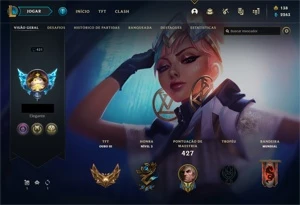 Conta Lol Ouro IV - League of Legends