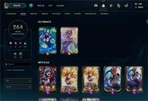 Conta Lol Ouro IV - League of Legends