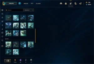 Conta Lol Ouro IV - League of Legends