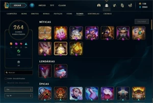 Conta Lol Ouro IV - League of Legends