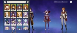 Super conta Ar 32 5 personagens 5* - Genshin Impact