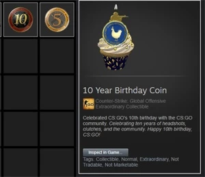 CONTA STEAM + CSGO PRIME + 16 ANOS + MEDALHA DE 5 E 10 ANOS - Counter Strike