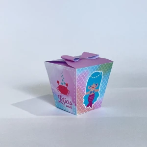 Kit Festa 20 Lembrancinhas Sereia Personalizadas - Artesanato e Personalizados