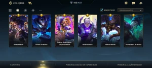 Conta wild rift 163 skins - League of Legends LOL