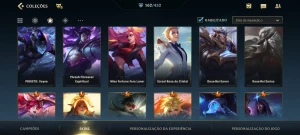 Conta wild rift 163 skins - League of Legends LOL