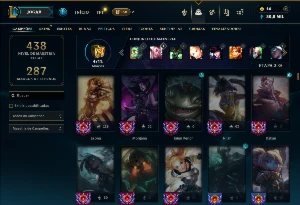 Bronze 4 com TODOS os champs e 134 Skins ( ADC / SUP / TOP ) - League of Legends LOL