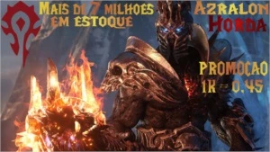 Wow gold PROMOÇAO 1K = 0,45 CENTAVOS - Blizzard