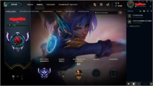 cvfamily - CONTA 5 - League of Legends LOL
