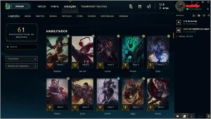 cvfamily - CONTA 5 - League of Legends LOL