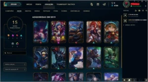cvfamily - CONTA 5 - League of Legends LOL