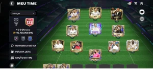 Ger 122, Conta FC mobile. - FIFA