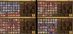 #474 Seara Tiana Zaiross Bastet Kinki Chong Leo - Summoners War