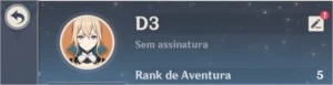 Conta AR-5 Com Jean e Thoma Genshim Impact.. - Genshin Impact