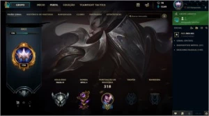 Conta P3 com varias skins