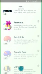 Conta de Pokémon GO