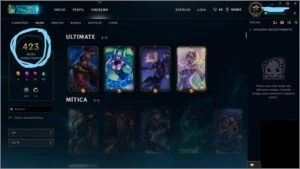 League Of Legends 400 skins LOL