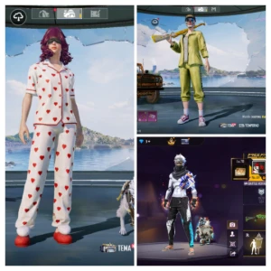Vendo 3 contas de jogos - PUBG