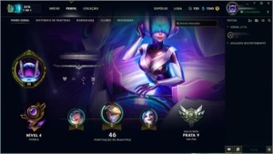 CONTA LEAGUE OF LEGENDS LOL