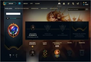 Conta bronze 3 com 101 skins e 150 champs (criada em 2012) - League of Legends LOL