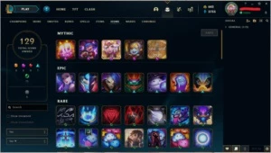 CONTA LOL LEAGUE OF LEGENDS 332 SKINS LEVEL 176